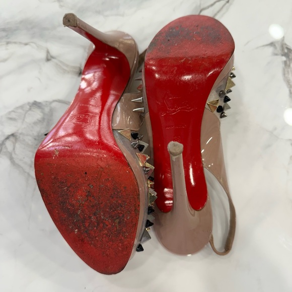 Louboutin spike peep toe - Picture 3 of 3
